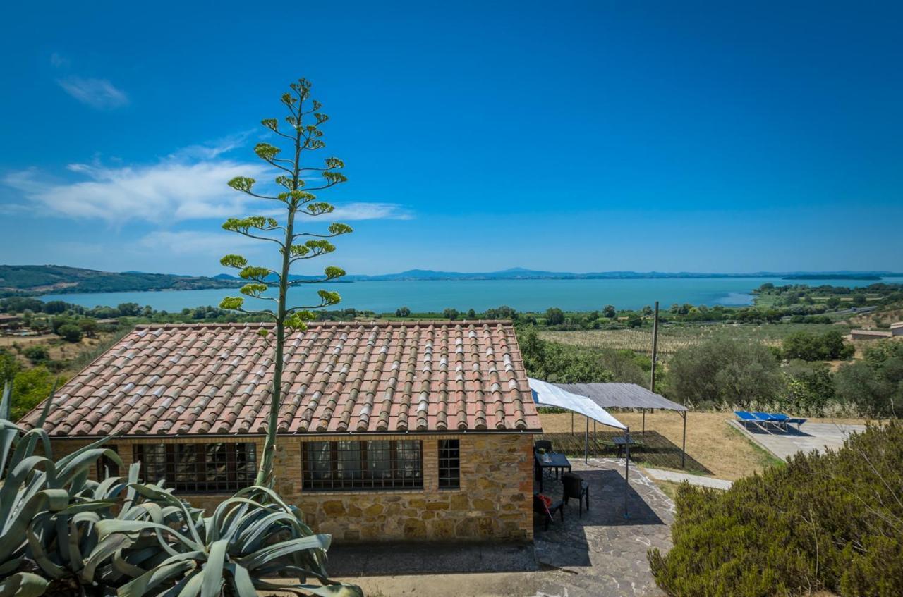 Poloturisticoumbria Rustico Con Piscina Vista Lago Aparthotel Passignano sul Trasimeno Exterior photo